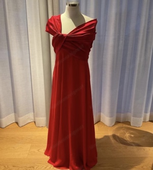 Abendkleid Ballkleid Talbot Runhof, Lang, rot, Größe 40