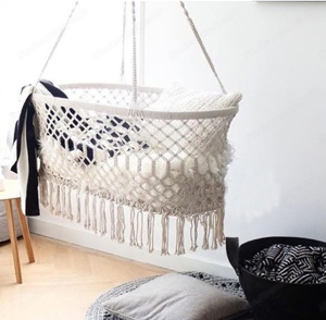 Boho Babywiege zum aufhängen