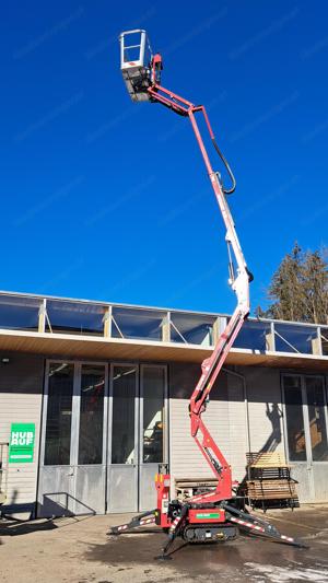 Hinowa 14.70 Raupenarbeitsbühne Steiger Bühne Raupe Arbeitsbühne PV Reinigung Baumschnitt Maler Bild 7