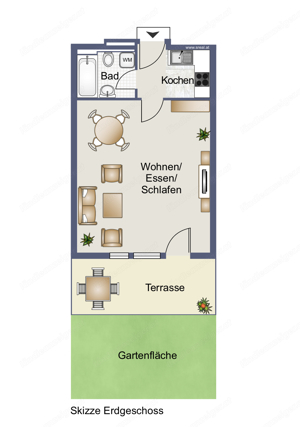 1-Zimmer-Gartenwohnung in Feldkirch Gisingen Bild 6