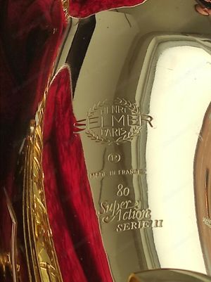 Selmer Tenor Saxophon Super Action 80 Serie II Bild 2