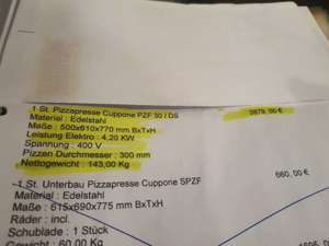 pizzapress von cuppone Bild 6