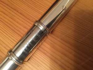 Muramatsu DN handgemachte vollsilber Querflöte Bild 3