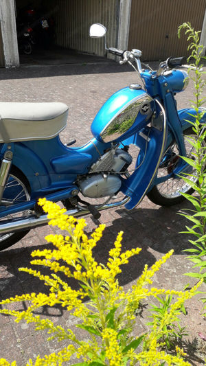 Zündapp Typ 441, C 50 SUPER I. Hand, orig. 4880 KM Bild 9