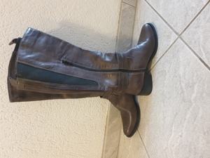 Stiefel f. Damen, Gr. 39, Leder, neu Bild 2