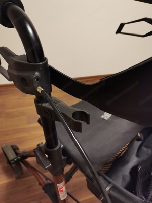 Rollator Dietz Taima M mit Rückengurt. Bild 5