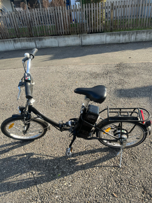 e bike Klappfahrrad Bild 2