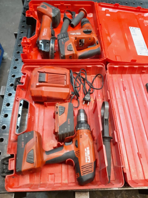 Hilti Bohrhammer Flex  Akkuschrauber Set Bild 7