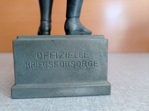 Statuette - Statue Kaiser Karl I - antike Figur - Sammlerstück Bild 4