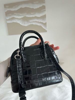 Balenciaga Ville Top Handle Leder Handtasche Bild 2