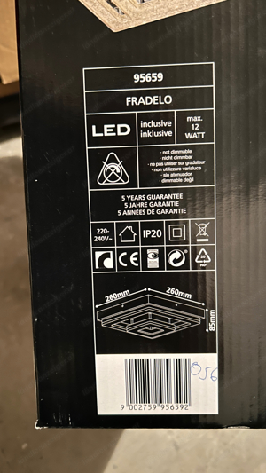 2x LED Deckenlampe Bild 2