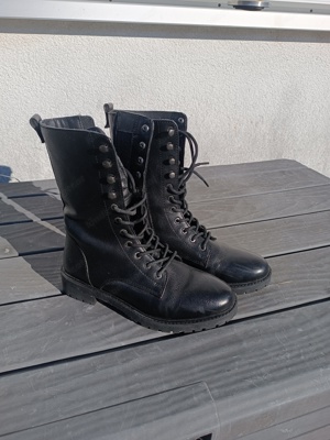 Damen Stiefel Schwarz