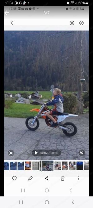 kinder cross ktm sx 5e  Bild 2