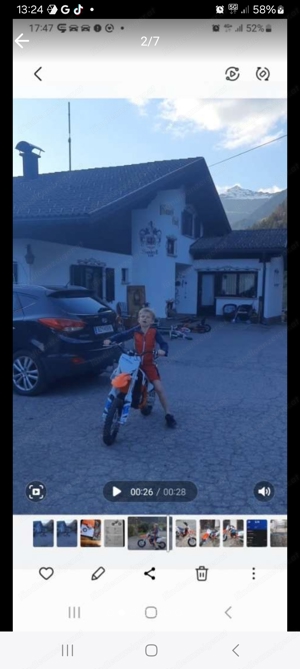 kinder cross ktm sx 5e  Bild 7