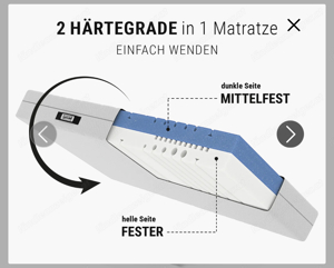 Die BODYGUARD  Anti-Kartell-Matratze 200*180 Bild 5