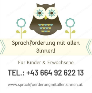 Sprachförderung mit allen Sinnen! Spielerisch Sprache erleben!