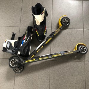 Rollerski-Set