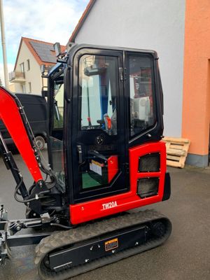 Minibagger LAMAR TW20A 2t Diesel 3 Zylinder Klimaanlage Knickmatik Bild 8