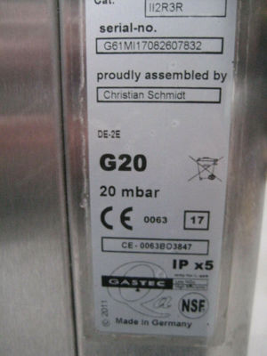 Rational CMP 61G 61 Gas Bauj. 2017 Kombidämpfer Bild 4
