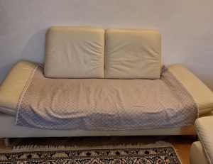 2 Echteder Sofas zu verkaufen.