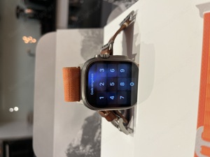 Apple Watch Ultra 1 mit zusätzlichem Lederarmband (OVP und Rechnung) Bild 2