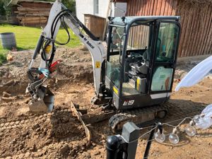 Bobcat e 19 minibagger Bagger ma 01 schnellwechsler Greifer Bild 9