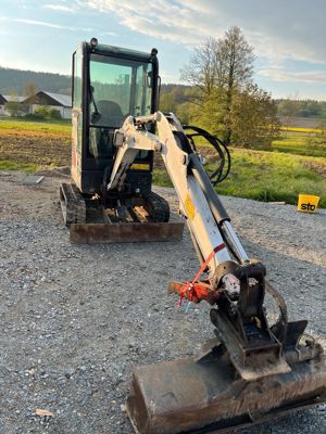 Bobcat e 19 minibagger Bagger ma 01 schnellwechsler Greifer Bild 3