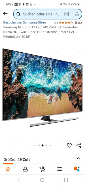 Samsung TV Led Ultra HD 4K, 49 Zoll Bild 4