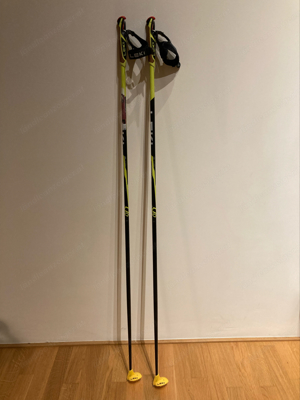 LEKI Langlaufstock 145 cm, mit Klicksystem