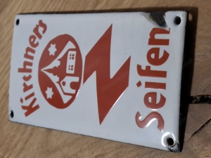 Emailleschild Email Schild Thekenschild Türschild Werbung  Bild 4