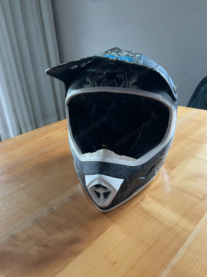 Motocross Helm Bild 3