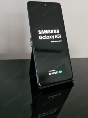 Samsung Galaxy A51, 128 GB in Prism Crush Black inkl. Ladegerät