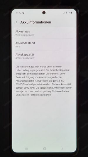 Samsung Galaxy A51, 128 GB in Prism Crush Black inkl. Ladegerät Bild 7