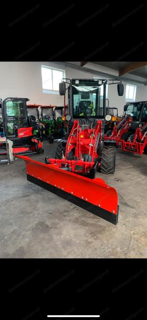 ANGEBOT Radlader Kingway Farmer 811   SERVICE  inkl. Schneeschild 