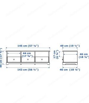 Ikea LIATORP TV-Board, Lowboard Bild 5