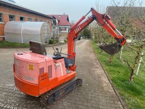 Minibagger IHI IS-10G2 Kettenbagger Bagger 1to Bild 8