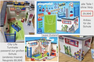 Playmobil Große Schule und Turnsaal Bild 2