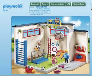 Playmobil Große Schule und Turnsaal Bild 10