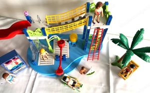 Playmobil Schiff Wasserspielplatz Pool Bild 5