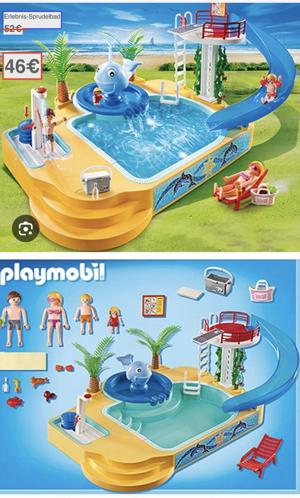 Playmobil Schiff Wasserspielplatz Pool Bild 6