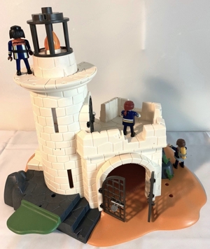 Playmobil Vulkan Grabräuber Leuchtturm Bild 3