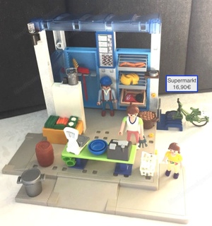 Playmobil Shop Imbiss Cafe Supermarkt... Bild 4