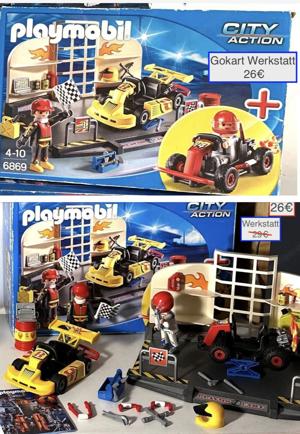 Playmobil Gokart Werkstatt Rettung Bild 7