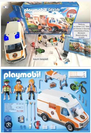 Playmobil Gokart Werkstatt Rettung Bild 8