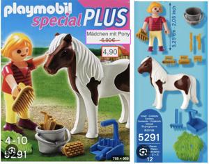 Playmobil Pferdehof Pony Boxen Koppel Bild 3