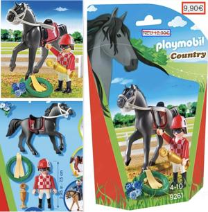 Playmobil Pferdehof Pony Boxen Koppel Bild 7