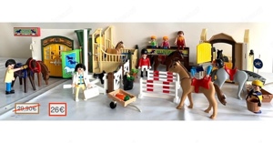 Playmobil Pferdehof Pony Boxen Koppel Bild 9