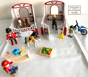 Playmobil Bauernhof Koppel Waschplatz Bild 11