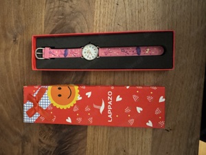 Lappazo Kinderuhr pink