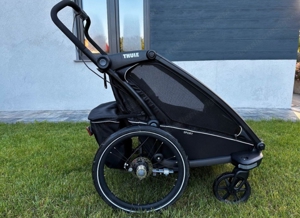 Thule Chariot Sport 2 Black Edition Kinderanhänger+Jogger Bild 3